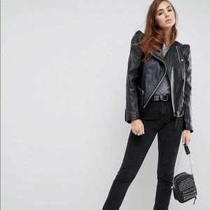 ASOS Leather Jacket size 2